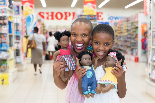 Toys with Roots @Shoprite Jan Smuts: Mpumi & Nyakallo Motsabi